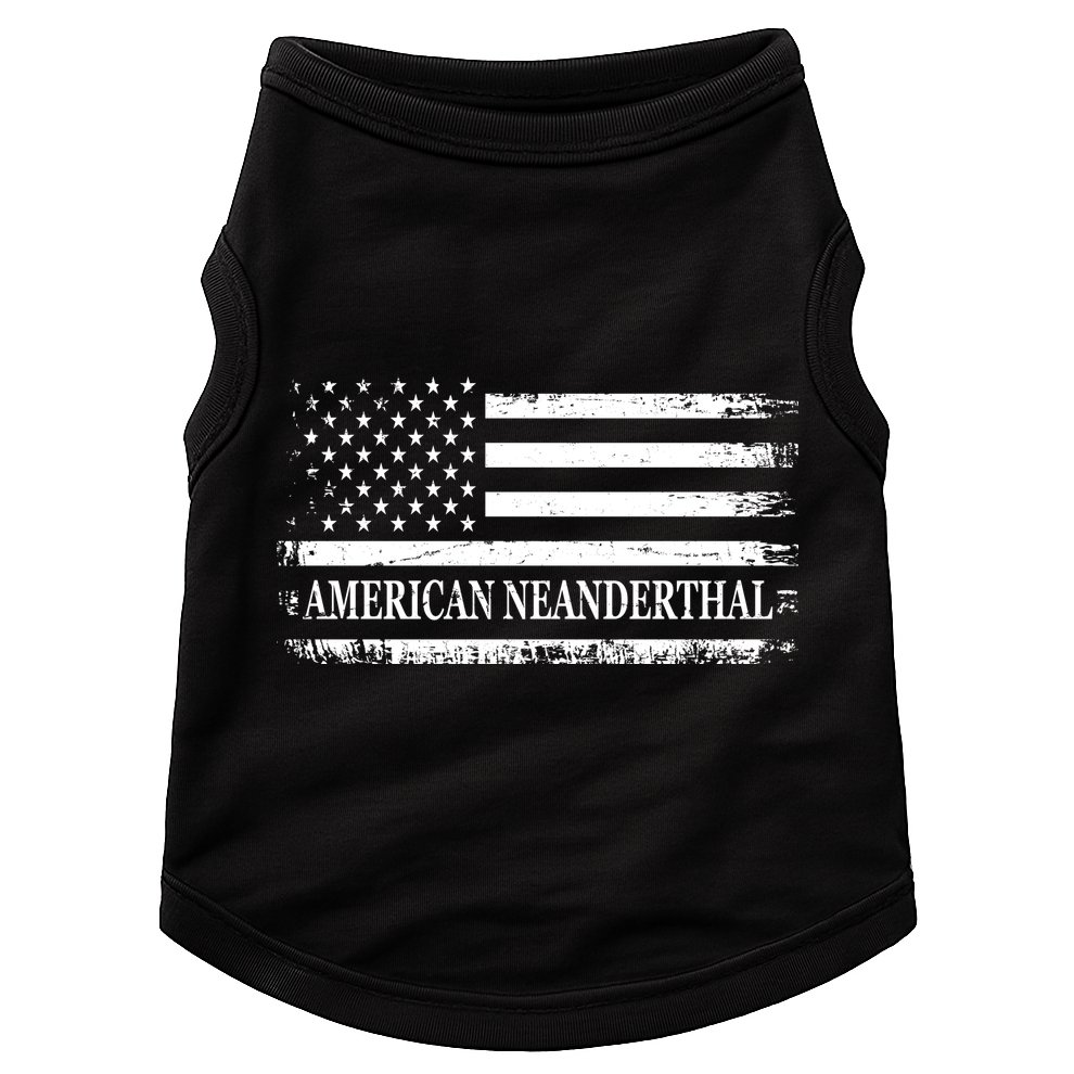 American Neanderthal USA American Flag Doggie Tank
