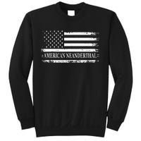 American Neanderthal USA American Flag Sweatshirt