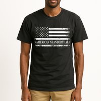 American Neanderthal USA American Flag Tall T-Shirt