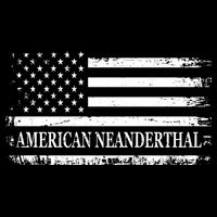 American Neanderthal USA American Flag Tall T-Shirt