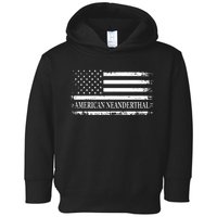 American Neanderthal USA American Flag Toddler Hoodie