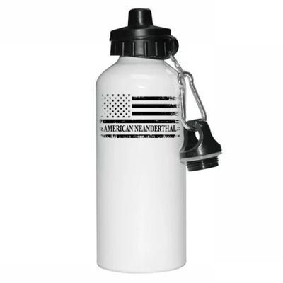 American Neanderthal USA American Flag Aluminum Water Bottle