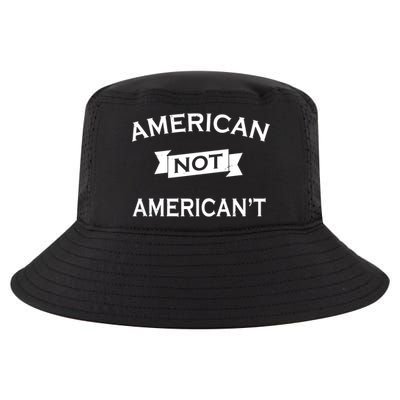 American Not American't Cool Comfort Performance Bucket Hat