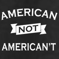 American Not American't 7 Panel Mesh Trucker Snapback Hat