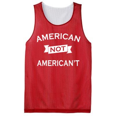 American Not American't Mesh Reversible Basketball Jersey Tank