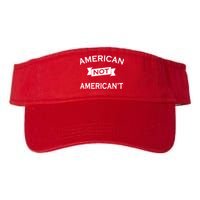 American Not American't Valucap Bio-Washed Visor