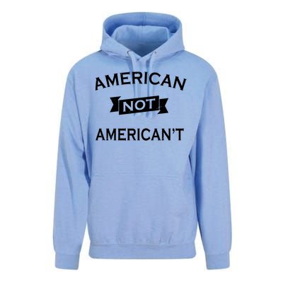 American Not American't Unisex Surf Hoodie