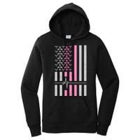 American Nurse USA Flag Women's Pullover Hoodie