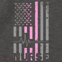 American Nurse Vintage USA Flag Vector Backpack