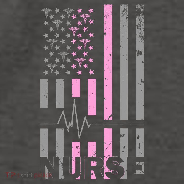 American Nurse Vintage USA Flag Vector Backpack
