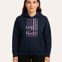American Nurse Vintage USA Flag Hoodie