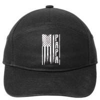 American Papa Flag 7-Panel Snapback Hat