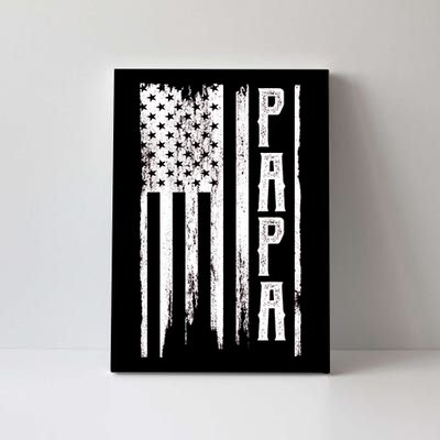 American Papa Flag Canvas