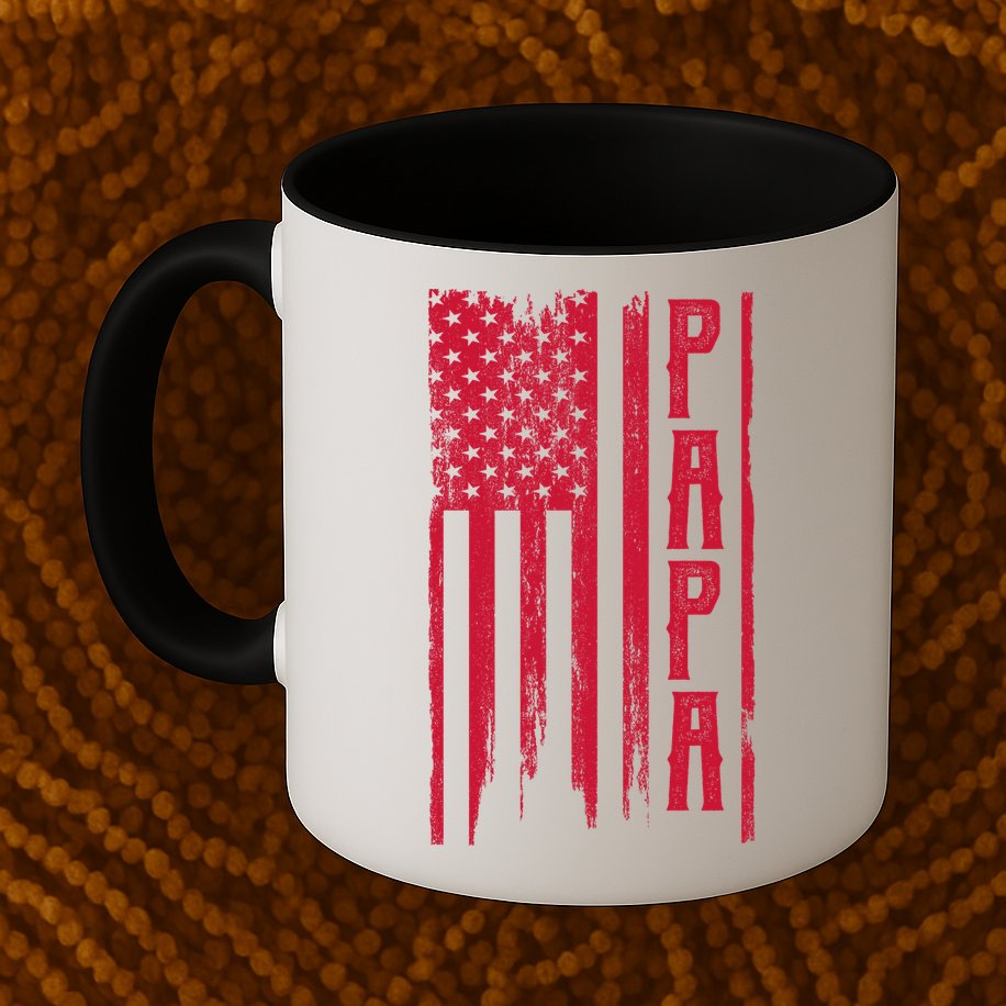 American Papa Flag Mug