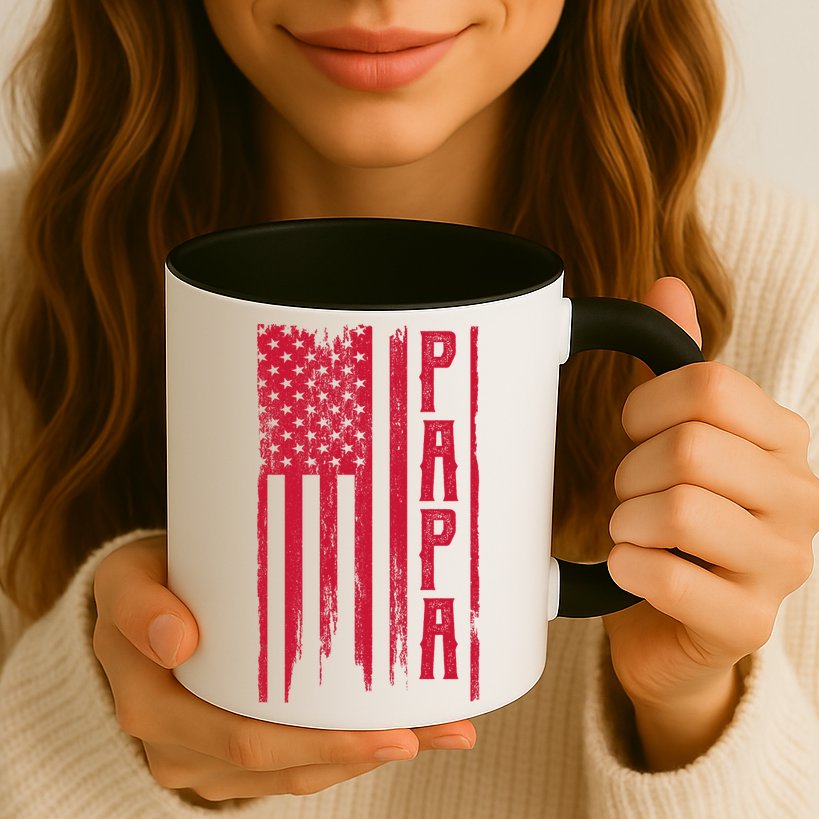 American Papa Flag Mug