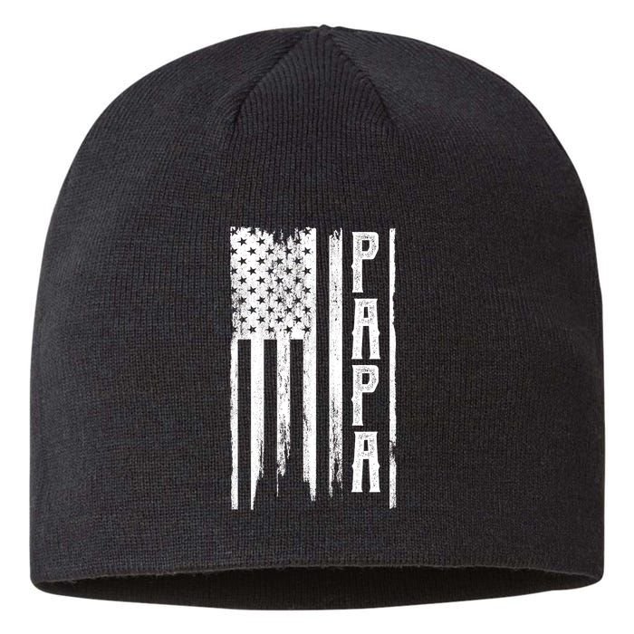 American Papa Flag Sustainable Beanie