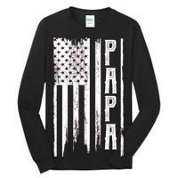 American Papa Flag Tall Long Sleeve T-Shirt