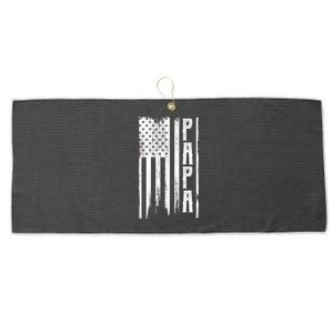 American Papa Flag Large Microfiber Waffle Golf Towel