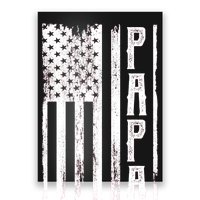 American Papa Flag Poster