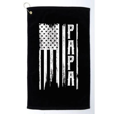 American Papa Flag Golf Towel