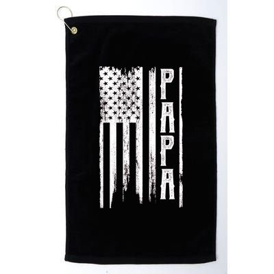 American Papa Flag Platinum Collection Golf Towel