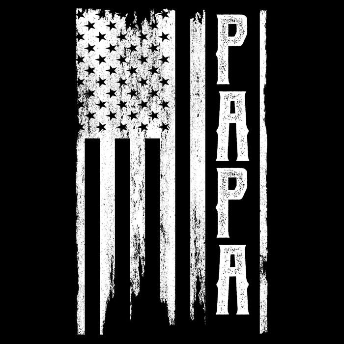 American Papa Flag Kids Sweatshirt