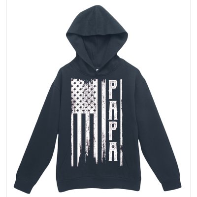 American Papa Flag Urban Pullover Hoodie