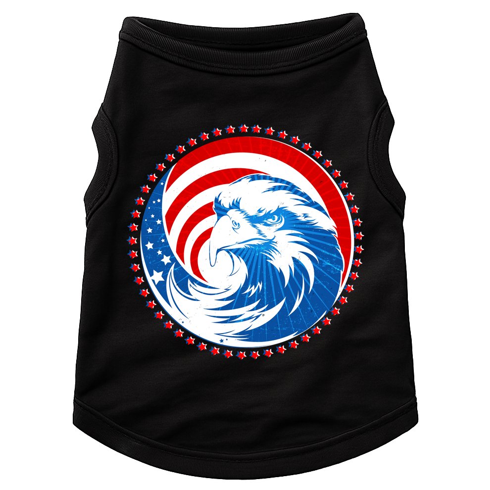 American Patriot Eagle Emblem Doggie Tank