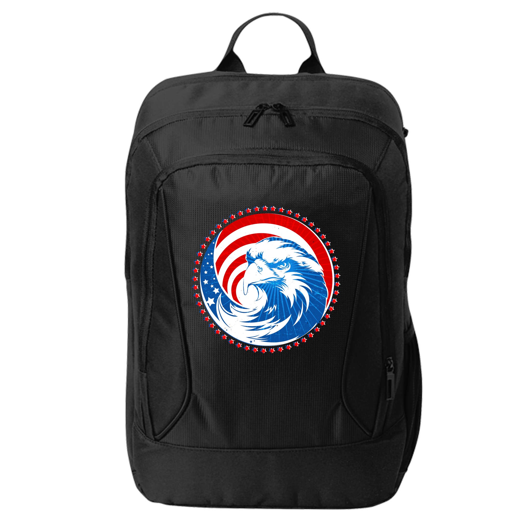 American Patriot Eagle Emblem City Backpack