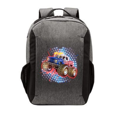 American Patriotic Monster Truck USA Vector Backpack
