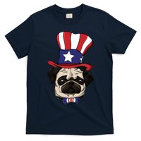 American Patriotic Pug T-Shirt
