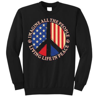 American Peace: People Living life In Peace Sweatshirt