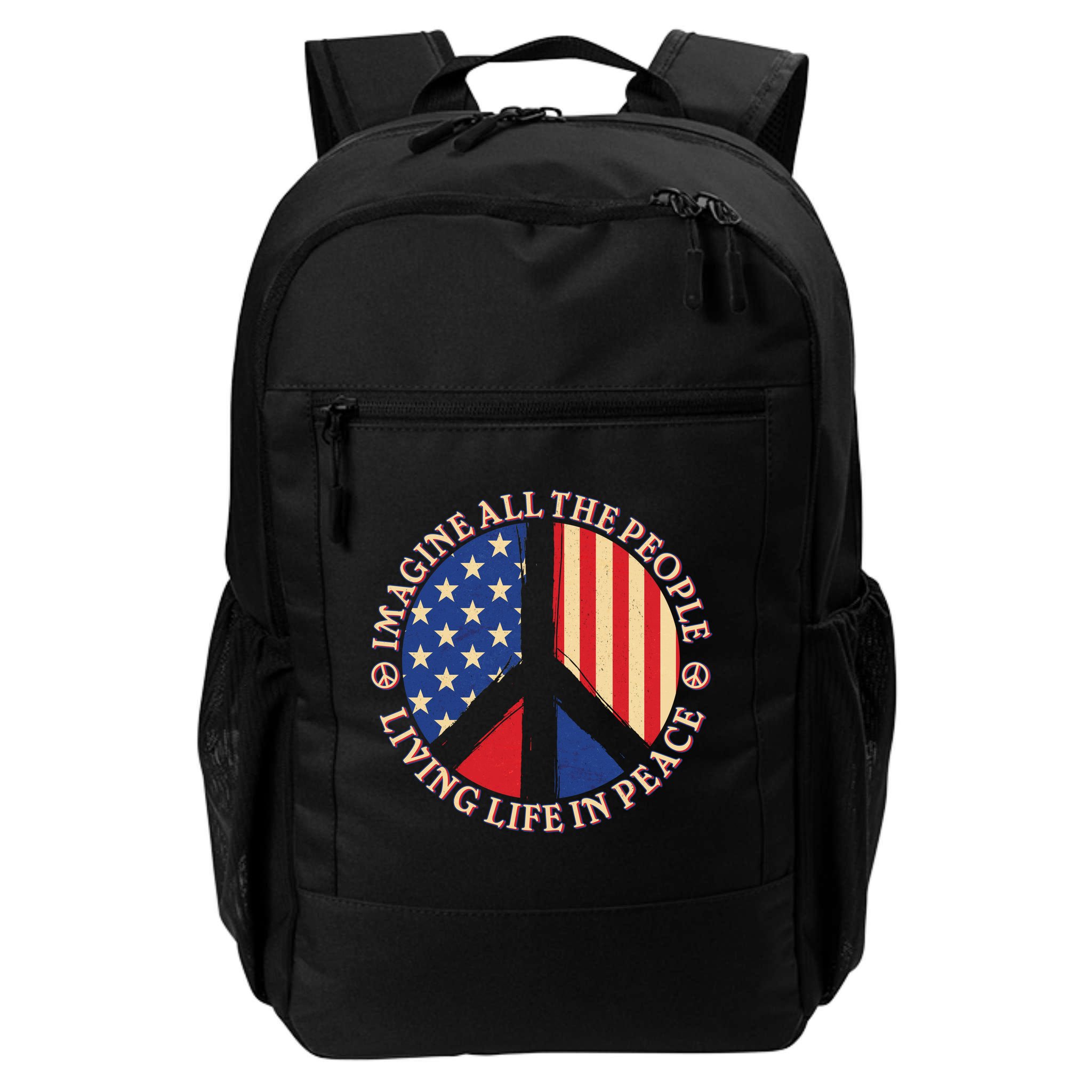 American Peace: People Living life In Peace Backpack