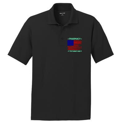 American Pharmacy Technician PosiCharge RacerMesh Polo