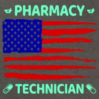 American Pharmacy Technician Cotton Canvas Backpack