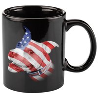 American Pitbull 11oz C Handle Ceramic Mug