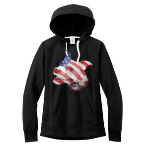 American Pitbull Women's Fleece Hoodie