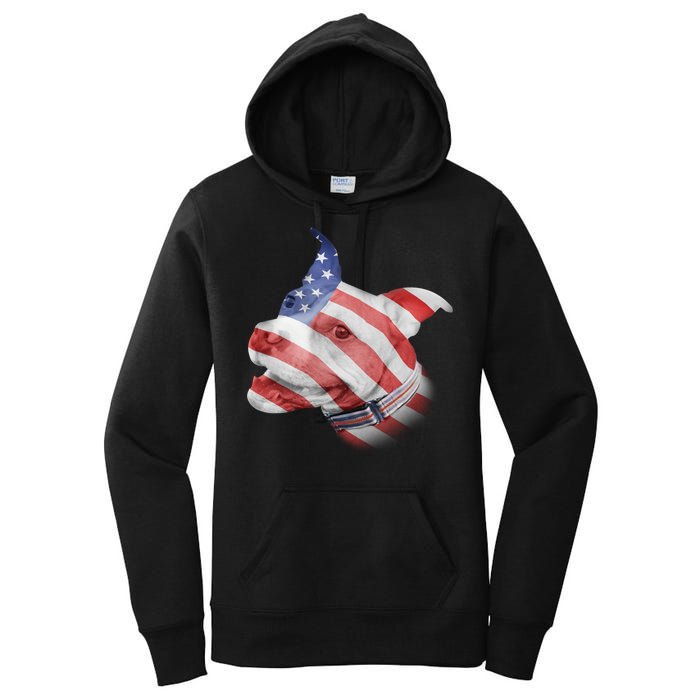 American Pitbull Women's Pullover Hoodie