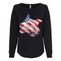 American Pitbull Womens California Wash Sweatshirt