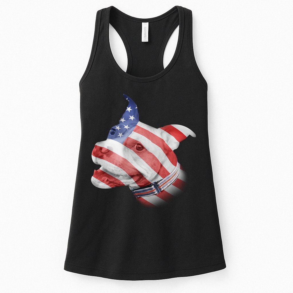 American Pitbull Womens Tank Top
