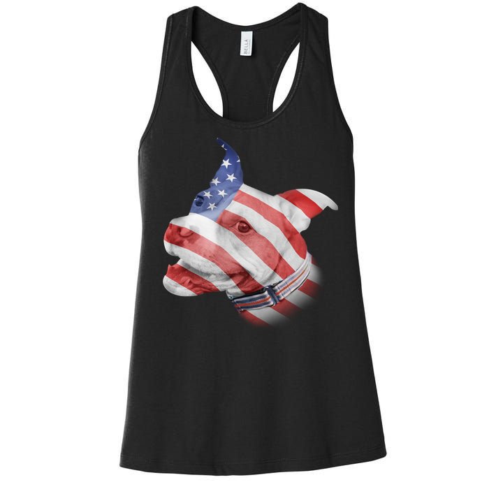 American Pitbull Women's Racerback Tank