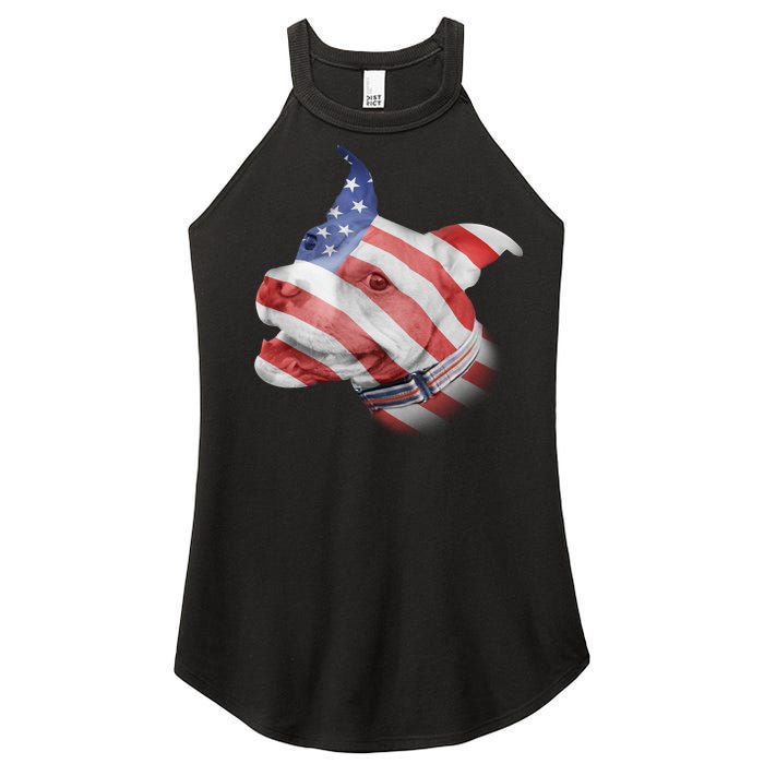 American Pitbull Women's Perfect Tri Rocker Tank