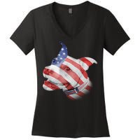 American Pitbull Women's V-Neck T-Shirt