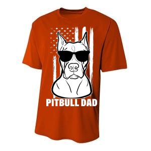 American Pitbull Dad Performance Sprint T-Shirt