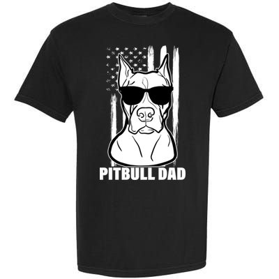 American Pitbull Dad Garment-Dyed Heavyweight T-Shirt