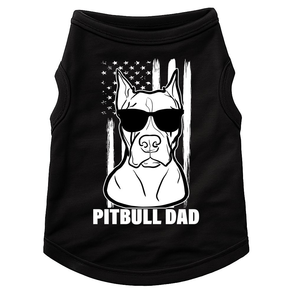 American Pitbull Dad Doggie Tank