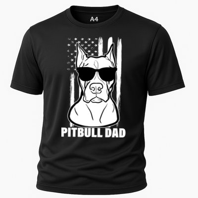 American Pitbull Dad Performance Shirt