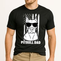 American Pitbull Dad Cooling Performance Crew T-Shirt