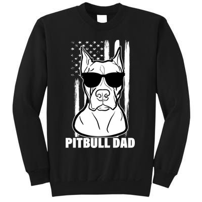 American Pitbull Dad Sweatshirt