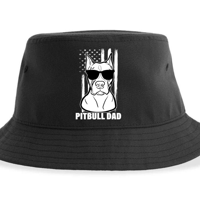 American Pitbull Dad Sustainable Bucket Hat